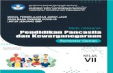 MODUL PEMBELAJARAN JARAK JAUH...Modul PPKN Kelas VII 1 MODUL-5 Membuktikan Keberagaman Masyarakat Indonesia Penulis : Mohammad Ishaq, M.Pd. (SMP Negeri 236 Jakarta) Penelaah : Dr.