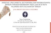 INFESTASI LIPAS (INSECTA: DYCTIOPTERA) DAN ......Laporan infestasi lipas di rumah baru dilakukan oleh Mairawita et al. (2014) di Padang (Sumatera Barat), Adriani et al. (2014) di Klungkung