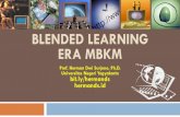 BLENDED LEARNING ERA MBKM - UNY · 2021. 3. 28. · 1 2 3. Konten Pembelajaran Online/e-Learning ¨ Learning Resources (Sumber Belajar/Media) ¤ Materi/bahan ajar berbentuk multimedia