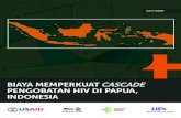 Biaya Memperkuat Cascade Pengobatan HIV di Papua ...Biaya Memperkuat Cascade Pengobatan HIV di Papua, Indonesia vii Intervensi Biaya per orang yang dijangkau per tahun (dalam Rupiah)