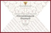 LANGKAH STRATEGIS & KEBIJAKAN PENYEDERHANAAN BIROKRASI · DAN REFORMASI BIROKRASI REPUBLIK INDONESIA LANGKAH STRATEGIS & KEBIJAKAN PENYEDERHANAAN ... BERDASARKAN PERPRES NO. 68 TAHUN