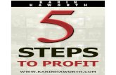 5 steps to profit.