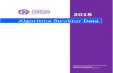 Algoritma Struktur Data - AMIKOMmateri.amikom.ac.id/2020/10/25102020_Modul Teori Algoritma Struktur Data.pdfarray 1 dan 2 dimensi, pengurutan data (sorting), pencarian data (searching),