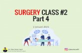 SURGERY CLASS #2 Part 4