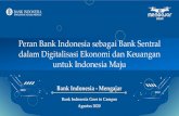 Peran Bank Indonesia sebagai Bank Sentral dalam ...
