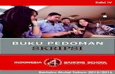BUKU PEDOMAN SKRIPSI - Indonesia Banking School