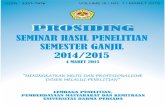 Prosiding Seminar Hasil Penelitian Semester Ganjil 2014 ...