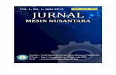 JURNAL MESIN NUSANTARA (JMN)