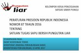 PERATURAN PRESIDEN REPUBLIK INDONESIA NOMOR 87 …