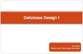 Database Design I - UB