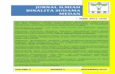 JURNAL ILMIAH BINALITA SUDAMA - perpustakaan.bsm.ac.id