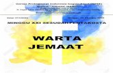 WARTA JEMAAT - GPIB Jurang Mangu