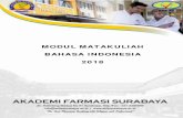 MODUL MATAKULIAH BAHASA INDONESIA 2018