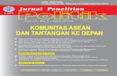Vol.13, No.1, Juni 2016 KOMUNITAS ASEAN DAN TANTANGAN …