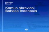 KAMUS ABREVIASI BAHASA INDONESIA