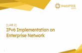 Enterprise Network IPv6 Implementation on