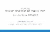 [FEH4A2] Penulisan Karya Ilmiah dan Proposal (PKIP) http ...