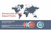Introduction to High Impact Factor