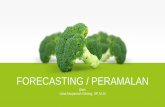 FORECASTING / PERAMALAN - AGRIBISNIS