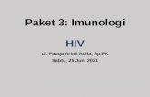 Paket 3: Imunologi HIV