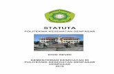 STATUTA - Poltekkes Denpasar