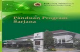 PANDUAN PROGRAM SARJANA - Fakultas Pertanian