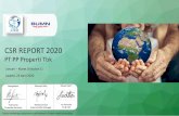 CSR REPORT 2020 - PP Properti