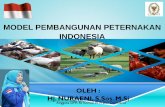 MODEL PEMBANGUNAN PETERNAKAN INDONESIA