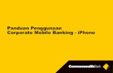 Panduan Penggunaan Corporate Mobile Banking - iPhone