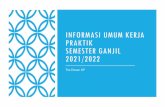 Informasi Umum Kerja Praktik Semester GASAL 2019/2020