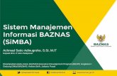 Sistem Manajemen Informasi BAZNAS (SiMBA)