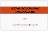PENGGOLONGAN ORGANISME