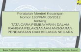 Peraturan Menteri Keuangan Nomor 190/PMK.05/2012 …