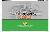 STATISTIK JALAN NASIONAL 2014 - Kementerian PUPR