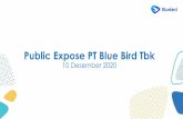 Public Expose PT Blue Bird Tbk - IDX