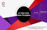 October 2020 UU Cipta Kerja Tim CITA - CFO Club Indonesia
