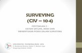 SURVEYING (CIV 104) - UPJ