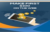 Make your first $100 on the web