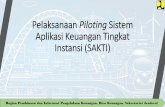 Pelaksanaan Piloting Sistem Aplikasi Keuangan Tingkat ...