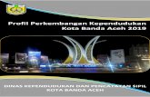 Profil Perkembangan Kependudukan Kota Banda Aceh 2019