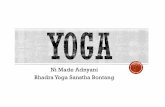 Ni Made Adnyani Bhadra Yoga SansthaBontang