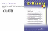 Jurnal EBISNIS diterbitkan oleh Sekolah Tinggi Elektronika ...