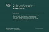 Pedoman Operasional Monitoring dan Verifikasi