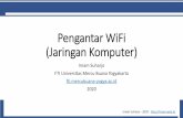 Pengantar WiFi (Jaringan Komputer)