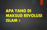 Apa yang di maksud revolusi islam
