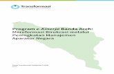 Program e-Kinerja Banda Aceh: Mereformasi Birokrasi ...