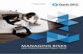 MANAGING RISKS - Bank BKE