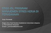 Ergo-JSI, Sebuah Program Manajemen Stres Kerja dengan ...