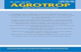 AGROTROP, VOL. 9 NO. 1 (2019)