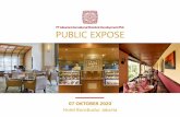 PUBLIC EXPOSE PT JAKARTA INTERNATIONAL HOTELS ...